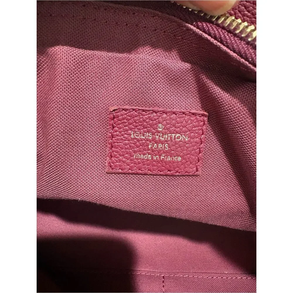 Authentic Louis Vuitton Monogram Empreinte Montaigne MM bag w/ Certificateate